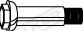 Bolt, exhaust system WALKER 83168