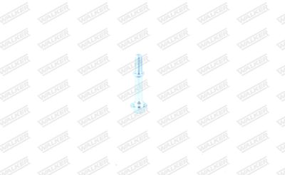 Bolt, exhaust system WALKER 83170