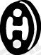 Rubber Strip, exhaust system WALKER 83304