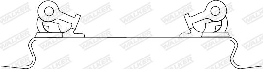 WALKER 83521 Mount, exhaust system