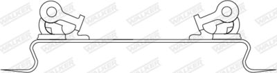 Mount, exhaust system WALKER 83521