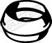 Gasket, exhaust pipe WALKER 84140