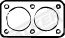 Gasket, exhaust pipe WALKER 84158