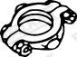 WALKER 86001 Clamping Piece, exhaust system