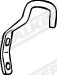 Mount, exhaust system WALKER 86107