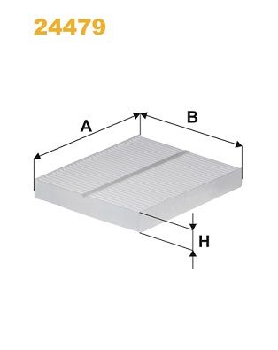 WIX FILTERS 24479 Filter, cabin air