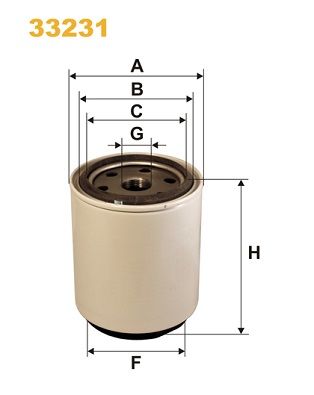 WIX FILTERS 33231 Fuel Filter