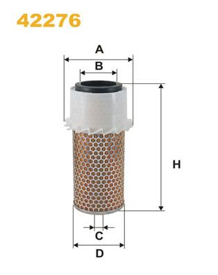 Air Filter WIX FILTERS 42276