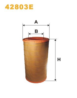 Air Filter WIX FILTERS 42803E