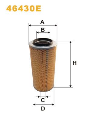 Air Filter WIX FILTERS 46430E