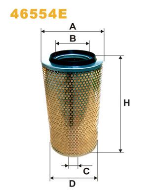 Air Filter WIX FILTERS 46554E