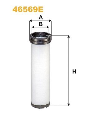 Secondary Air Filter WIX FILTERS 46569E