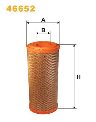 Air Filter WIX FILTERS 46652