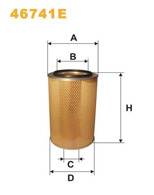 Air Filter WIX FILTERS 46741E