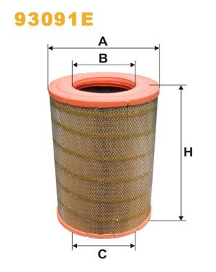 WIX FILTERS 93091E Air Filter