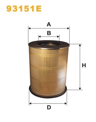 WIX FILTERS 93151E Air Filter