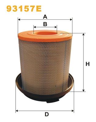 Air Filter WIX FILTERS 93157E
