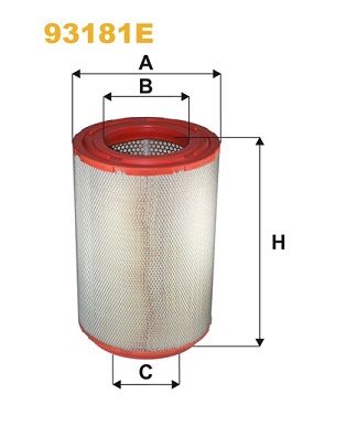 Air Filter WIX FILTERS 93181E