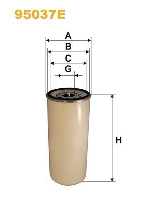 Fuel Filter WIX FILTERS 95037E