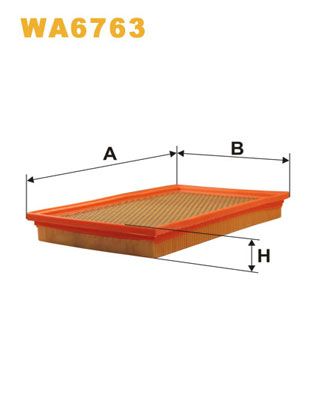 WIX FILTERS WA6763 Air Filter