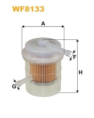 Fuel Filter WIX FILTERS WF8133