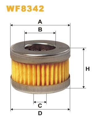 Fuel Filter WIX FILTERS WF8342