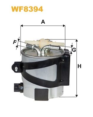 Fuel Filter WIX FILTERS WF8394