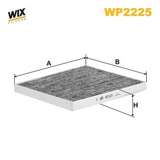 Filter, cabin air WIX FILTERS WP2225