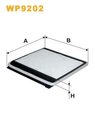 WIX FILTERS WP9202 Filter, cabin air