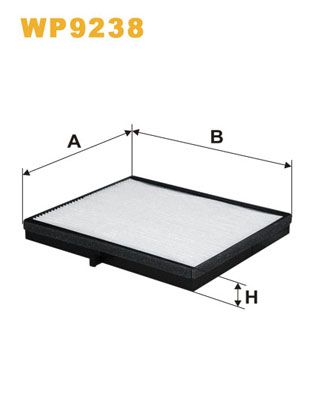 Filter, cabin air WIX FILTERS WP9238