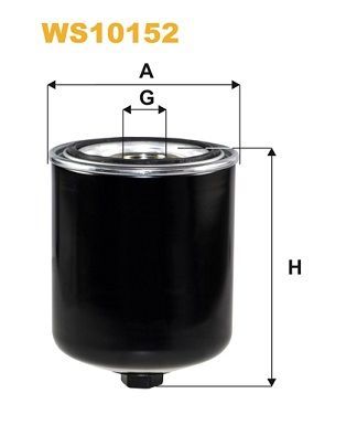 Air Dryer Cartridge, compressed-air system WIX FILTERS WS10152