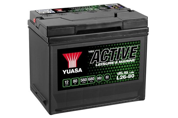 YUASA L26-80 Starter Battery