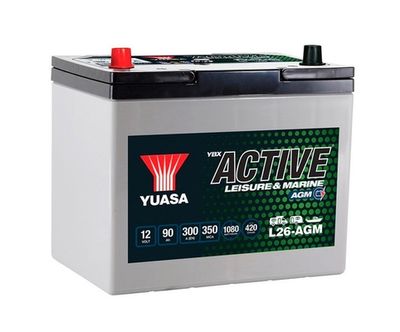 Starter Battery YUASA L26-AGM