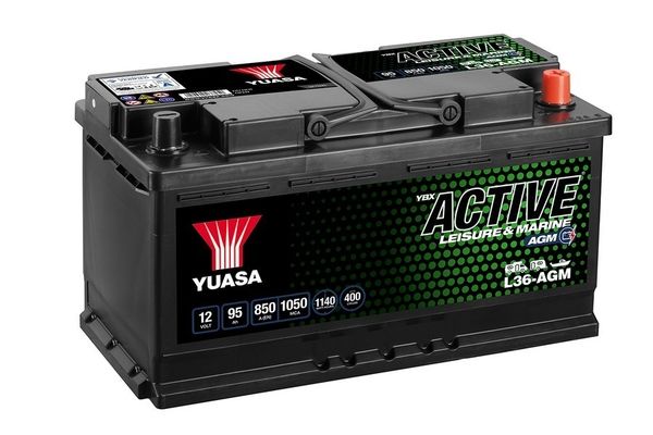 YUASA L36-AGM Starter Battery