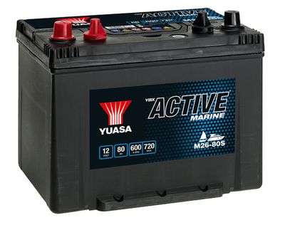 Starter Battery YUASA M26-80S