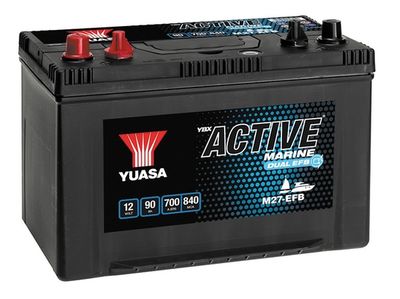 Starter Battery YUASA M27-EFB