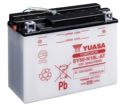 Starter Battery YUASA SY50-N18L-AT