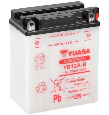 Starter Battery YUASA YB12A-B