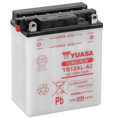 Starter Battery YUASA YB12AL-A2