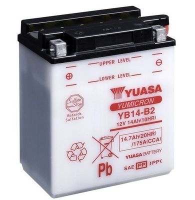 Starter Battery YUASA YB14-B2