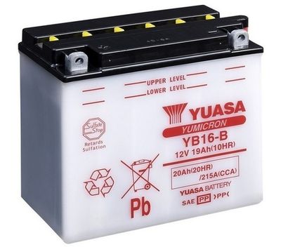 Starter Battery YUASA YB16-B