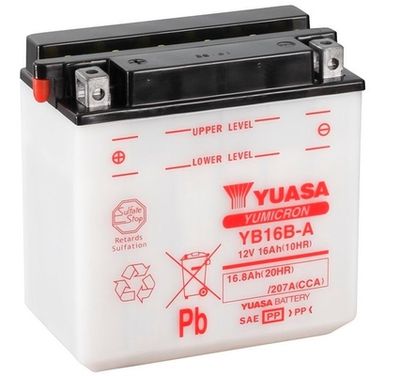 Starter Battery YUASA YB16B-A