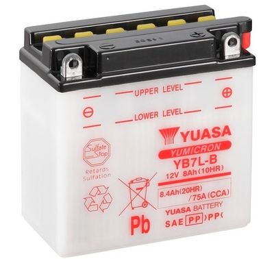 Starter Battery YUASA YB7L-B