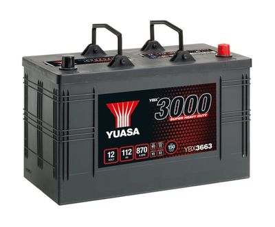 Starter Battery YUASA YBX3663