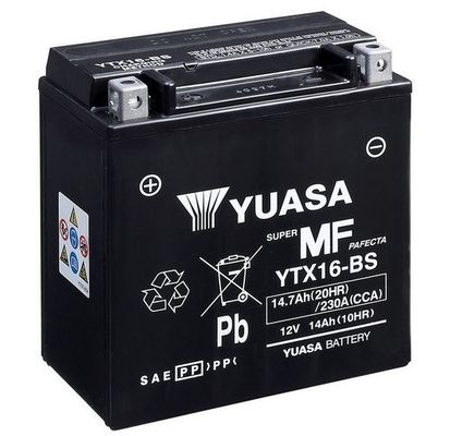 YUASA YTX16-BS Starter Battery