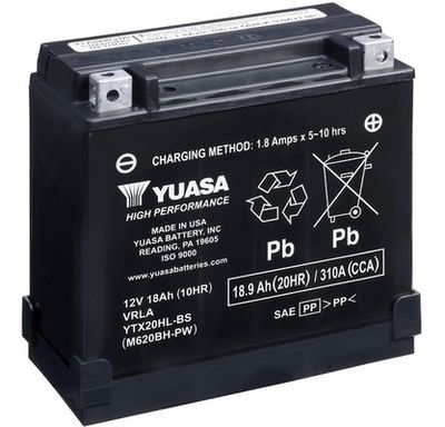 Starter Battery YUASA YTX20HL-BS-PW