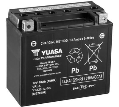 Starter Battery YUASA YTX20HL-BS
