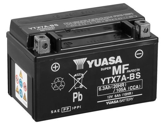 YUASA YTX7A-BS Starter Battery