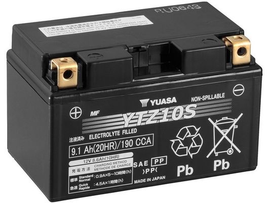 YUASA YTZ10S Starter Battery