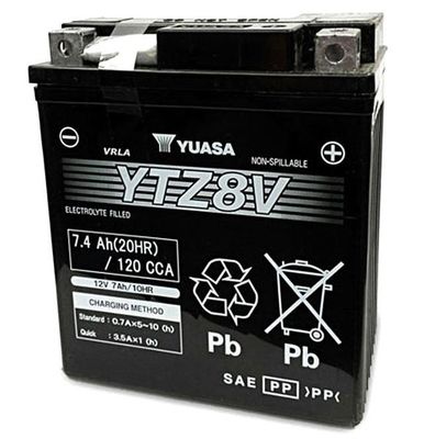 YUASA YTZ8V Starter Battery